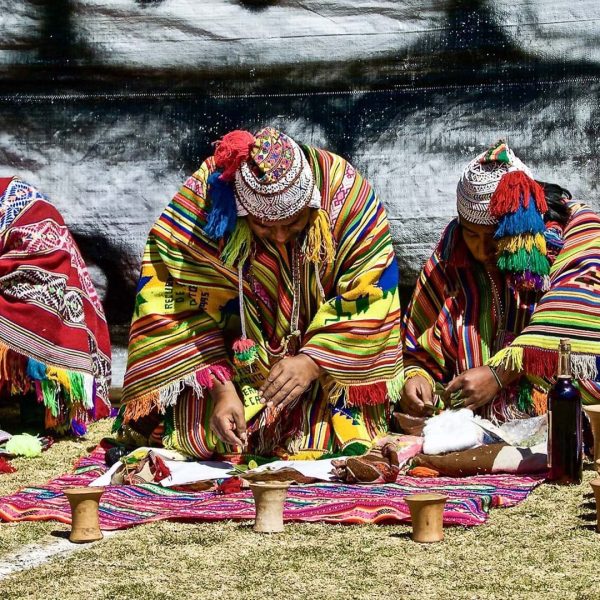 Pago a la Pachamama o Madre Tierra